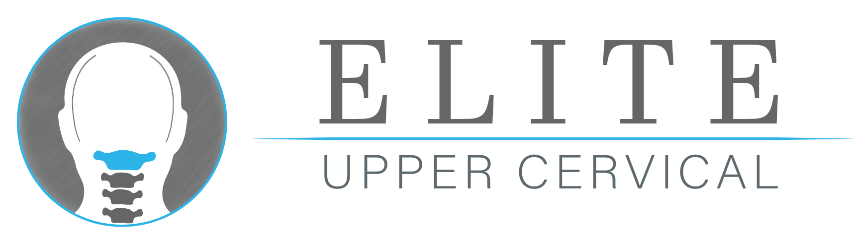 Elite Upper Cervical Grey Logo